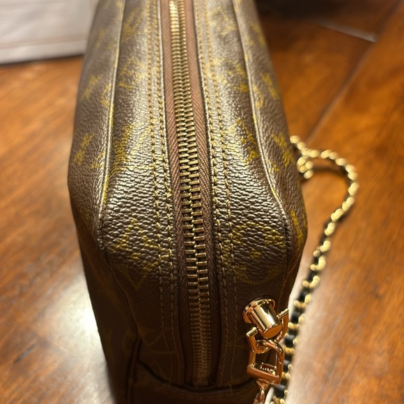 Louis Vuitton, authentic monogram PVC Trousse Toilette 28 brown COA - Picture 8 of 15